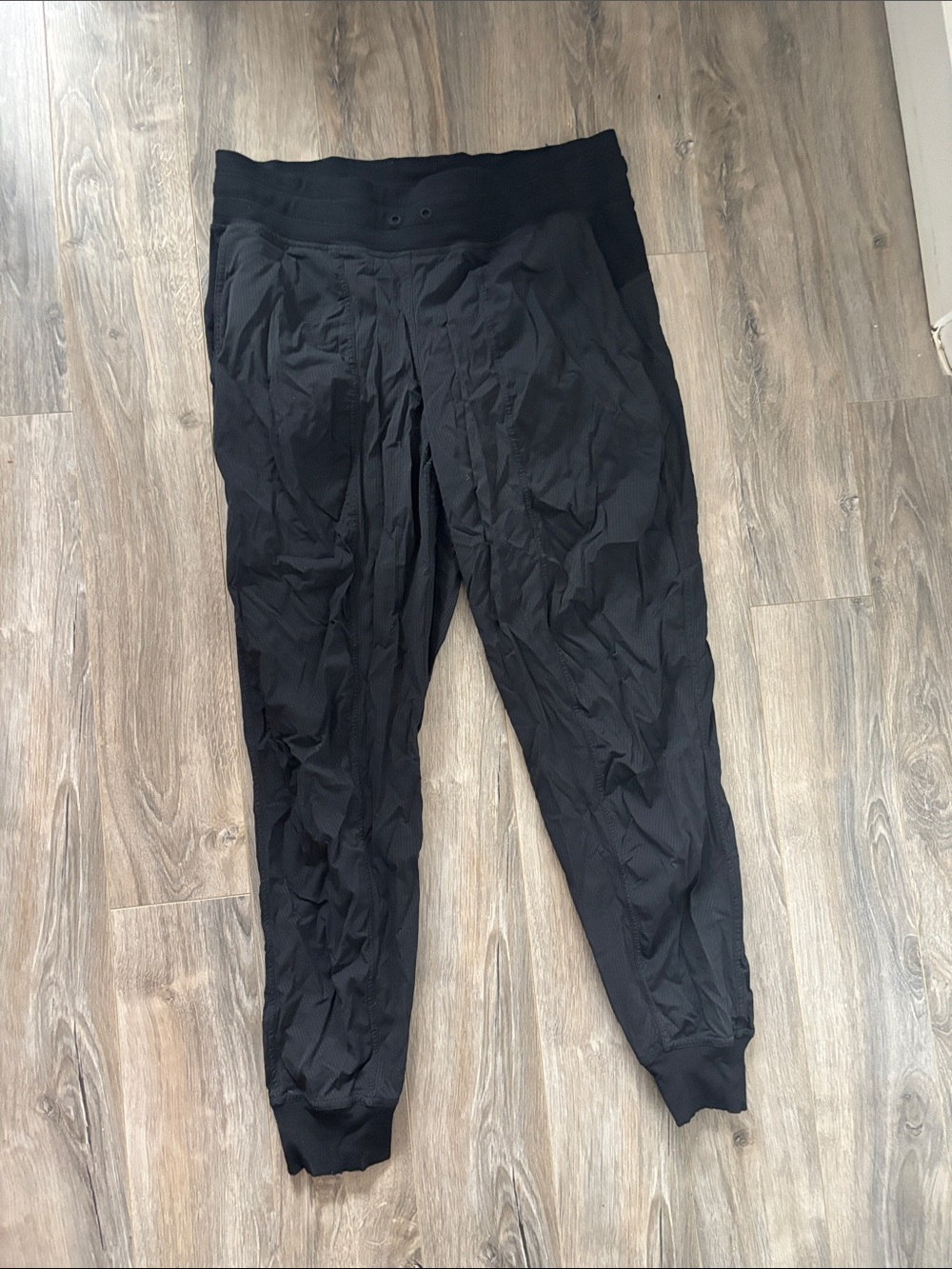 Black LuluLemon Dance Studio Joggers